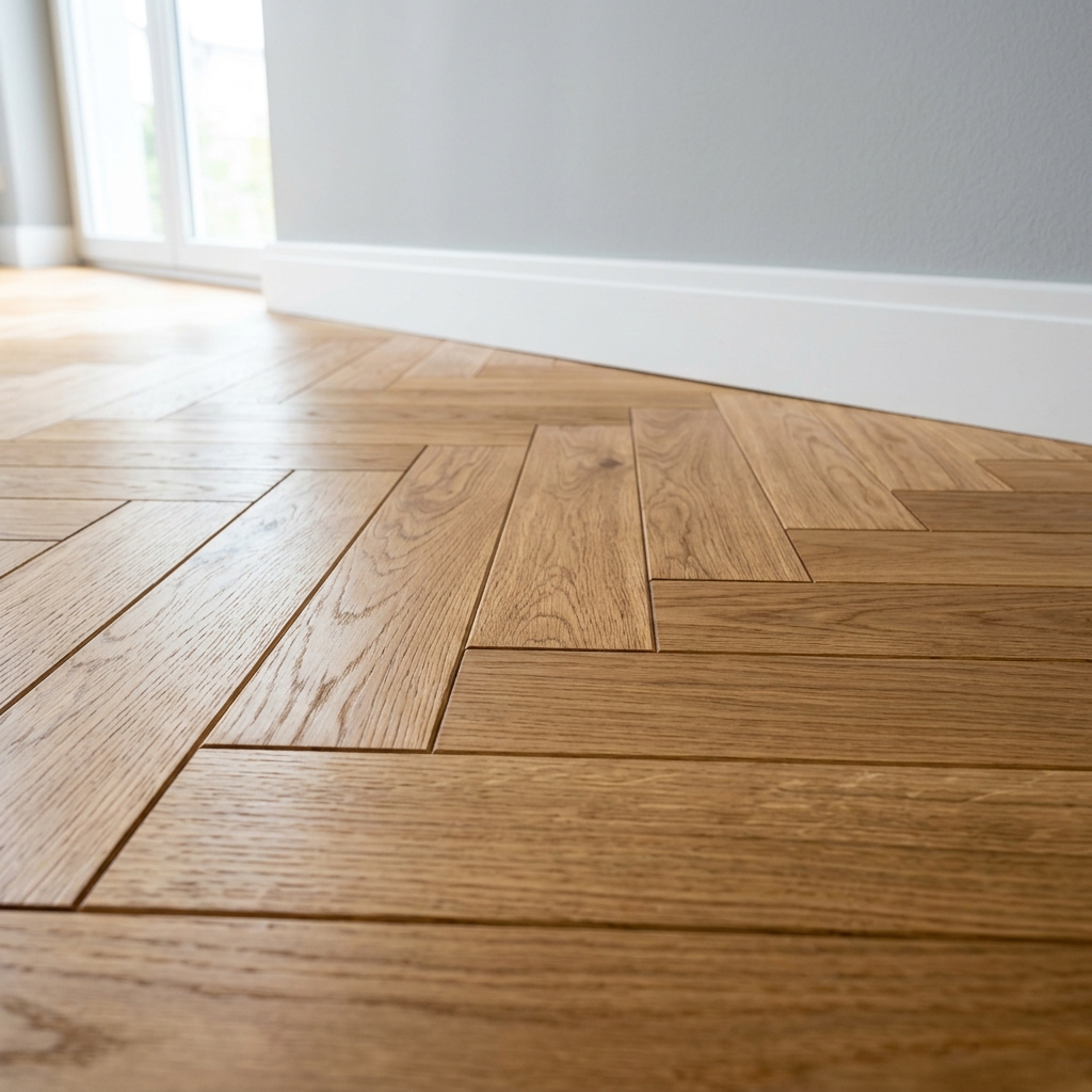 Wood flooring parquet installation M&U Team